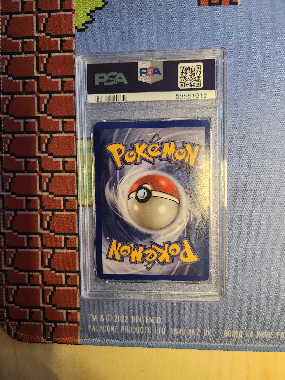RAICHU HOLO 14/102 GAME POKEMON PSA 4