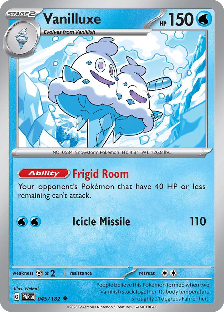 Vanilluxe 045/182 Single