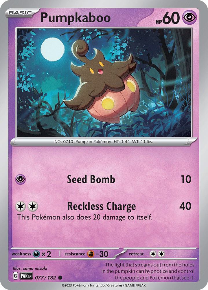 Pumpkaboo 077/182 Single