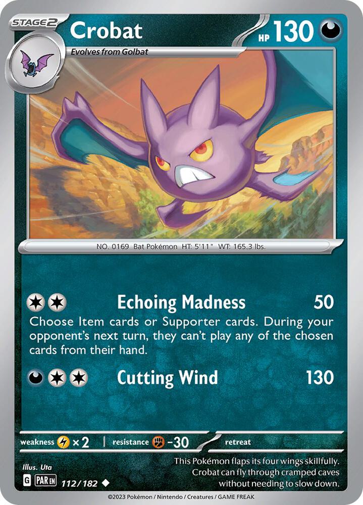 Crobat 112/182 Single