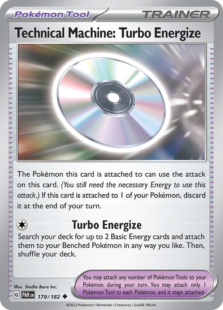 Technical Machine: Turbo Energize 179/182 Single