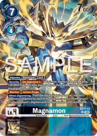 ST17-13 Magnamon Single