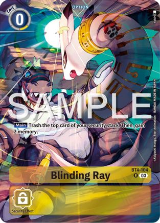 BT4-104 Blinding Ray (Bonus Pack) Single