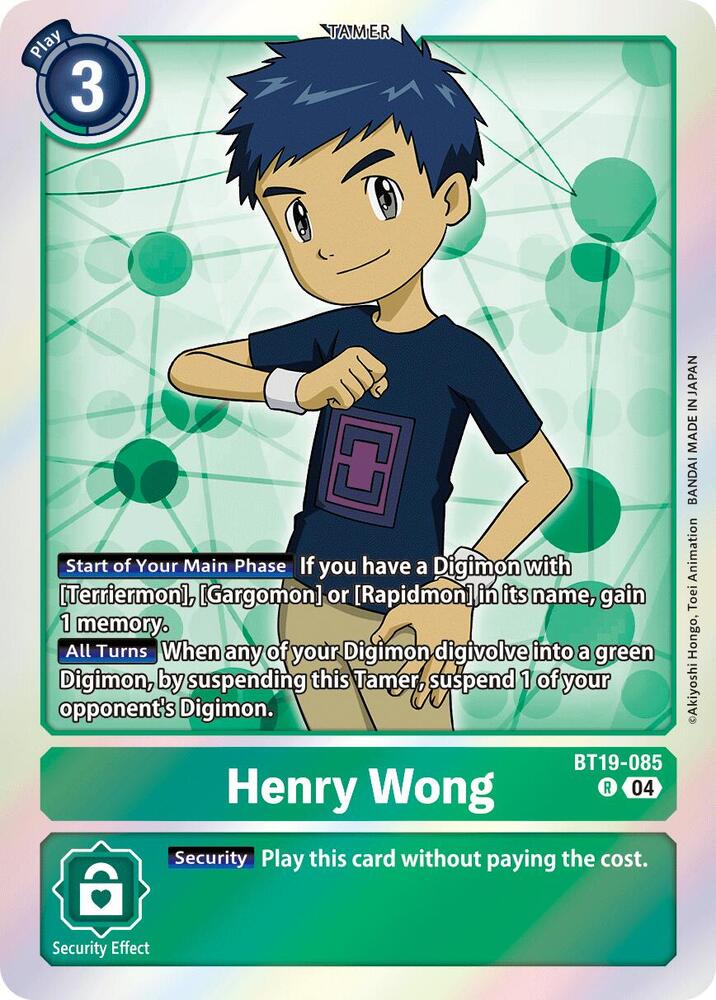 BT19-085 Henry Wong