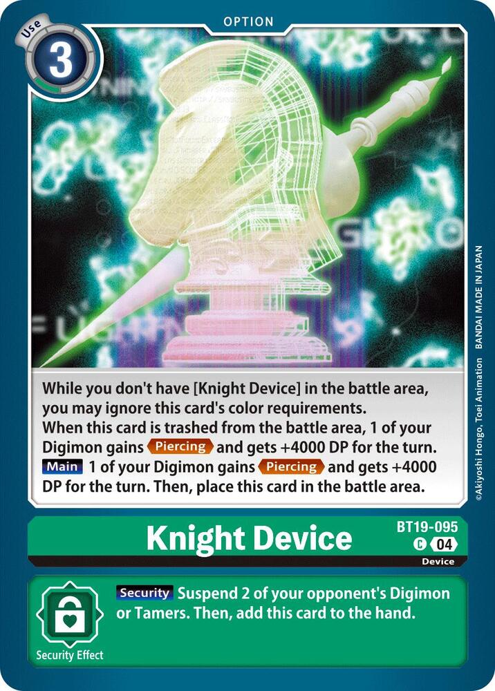 BT19-095 Knight Device