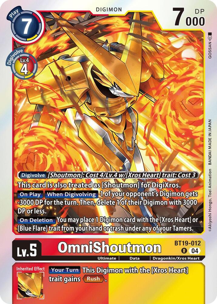 BT19-012 OmniShoutmon Single