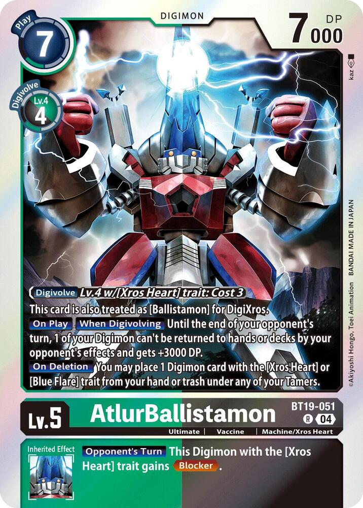 BT19-051 AtlurBallistamon Single