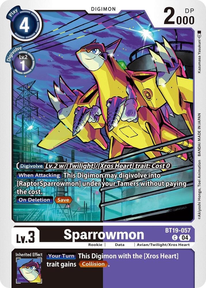 BT19-057 Sparrowmon Single
