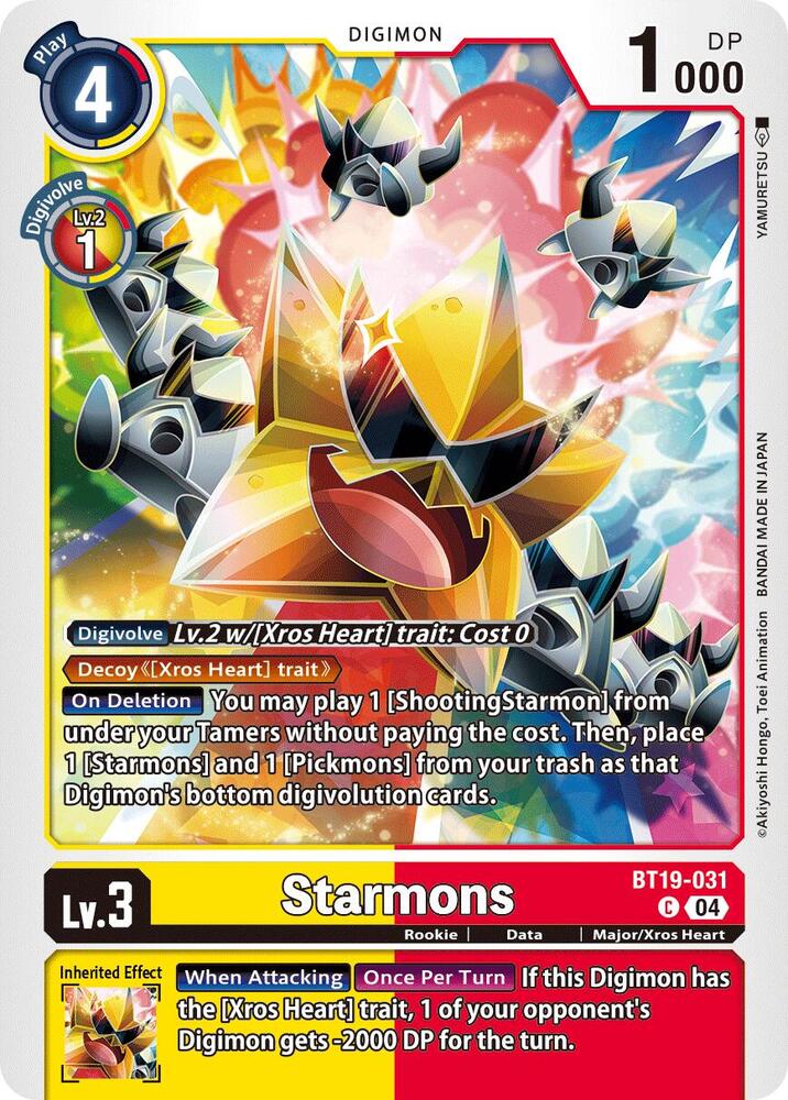 BT19-031 Starmons Single