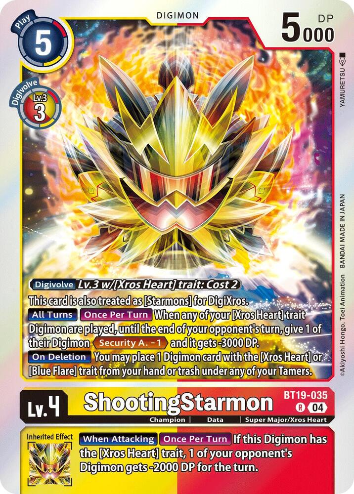 BT19-035 ShootingStarmon Single