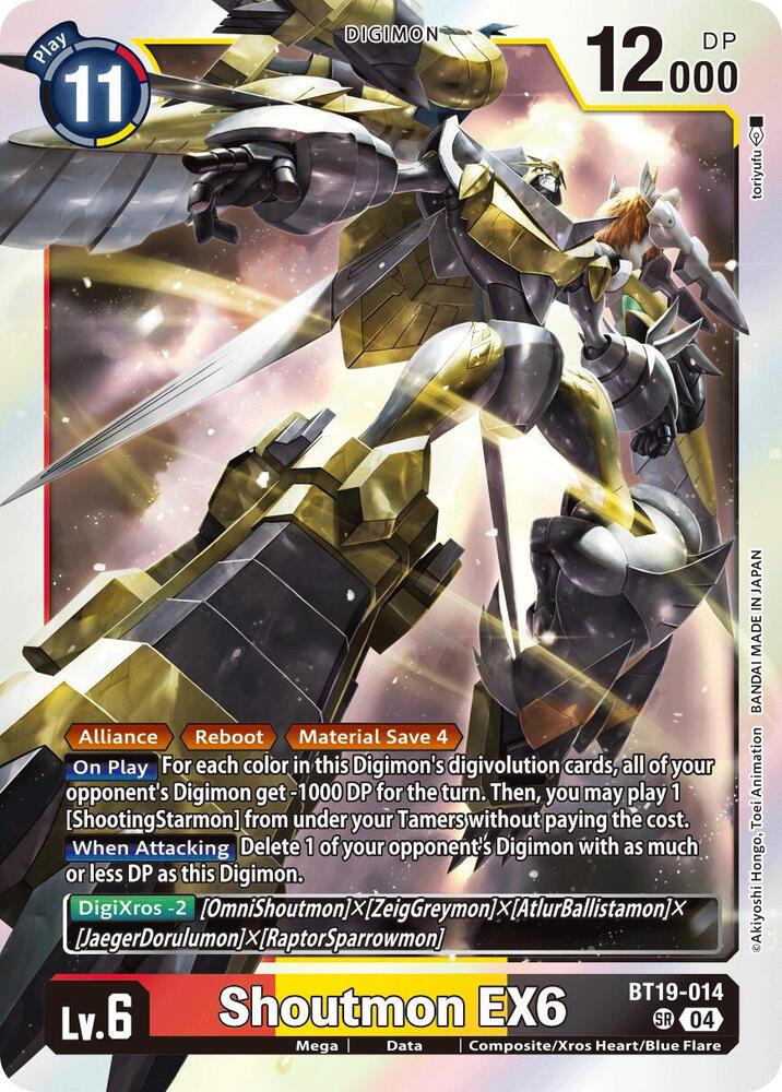 BT19-014 Shoutmon EX6