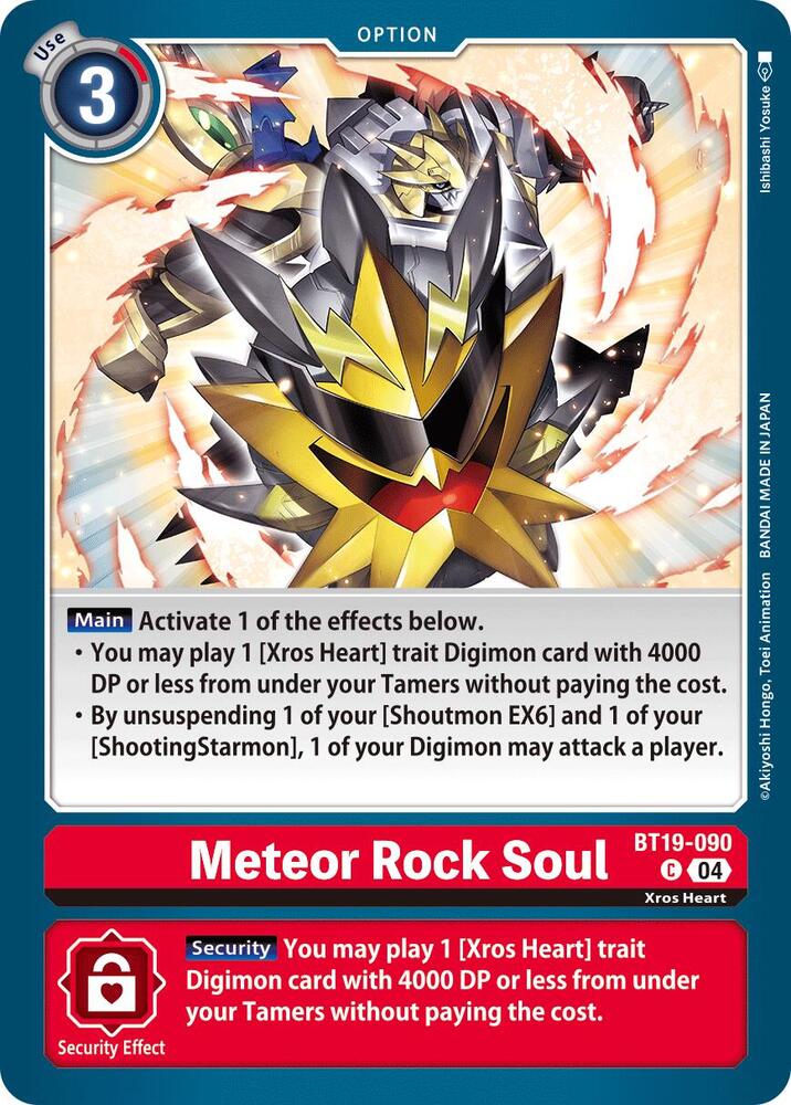 BT19-090 Meteor Rock Soul