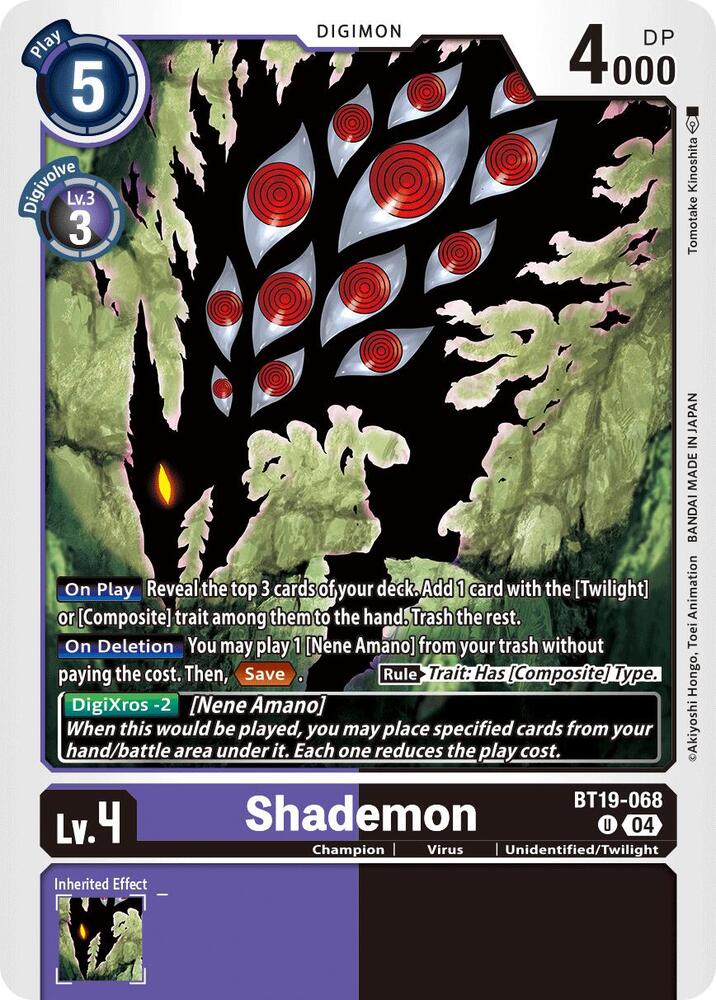 BT19-068 Shademon Single