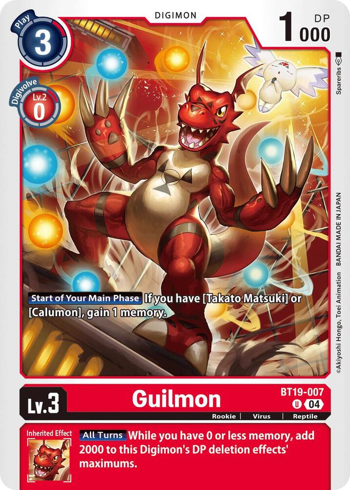BT19-007 Guilmon Single