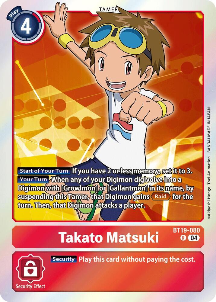 BT19-080 Takato Matsuki