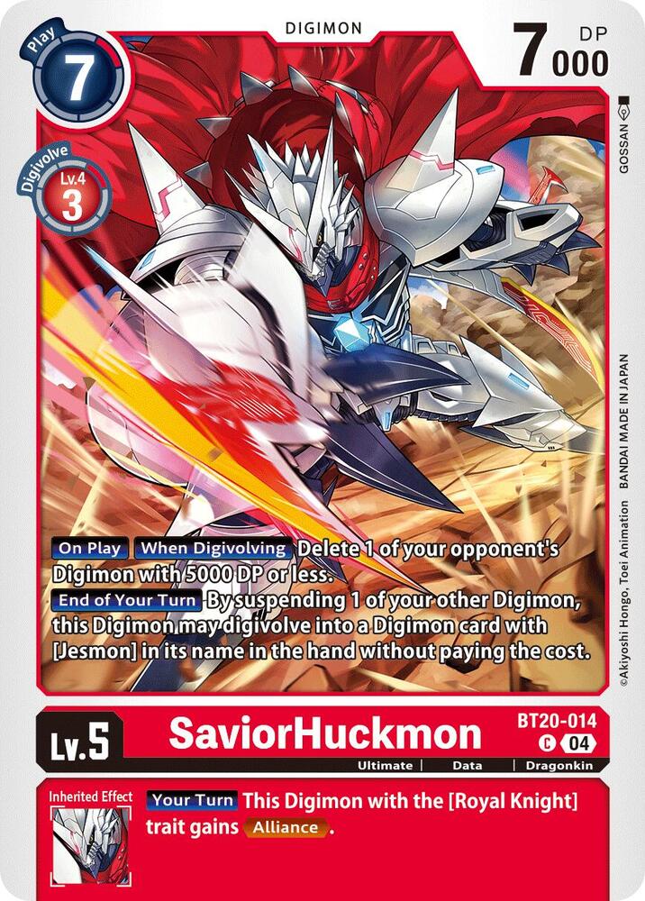 BT20-014 SaviorHuckmon Single