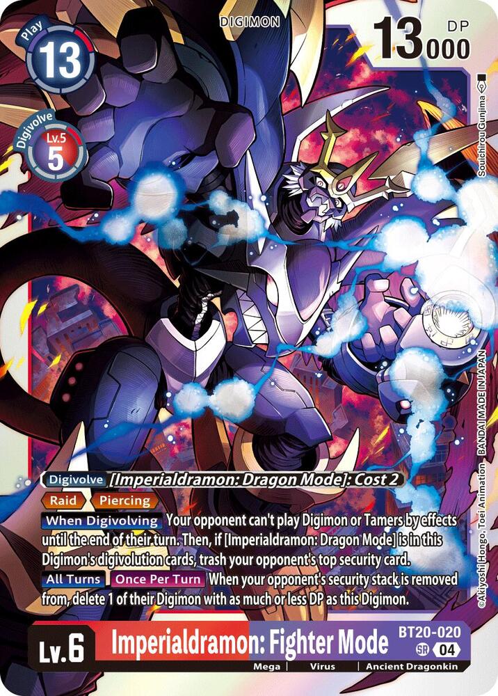 BT20-020 Imperialdramon Fighter Mode