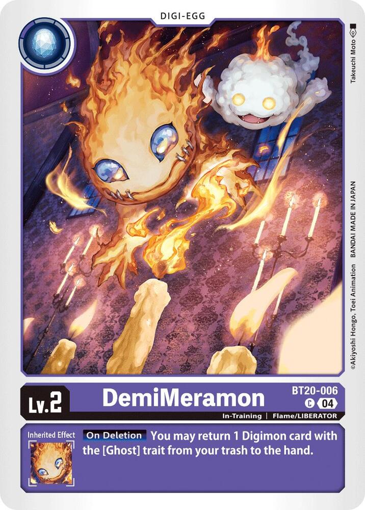 BT20-006 DemiMeramon BT20 006