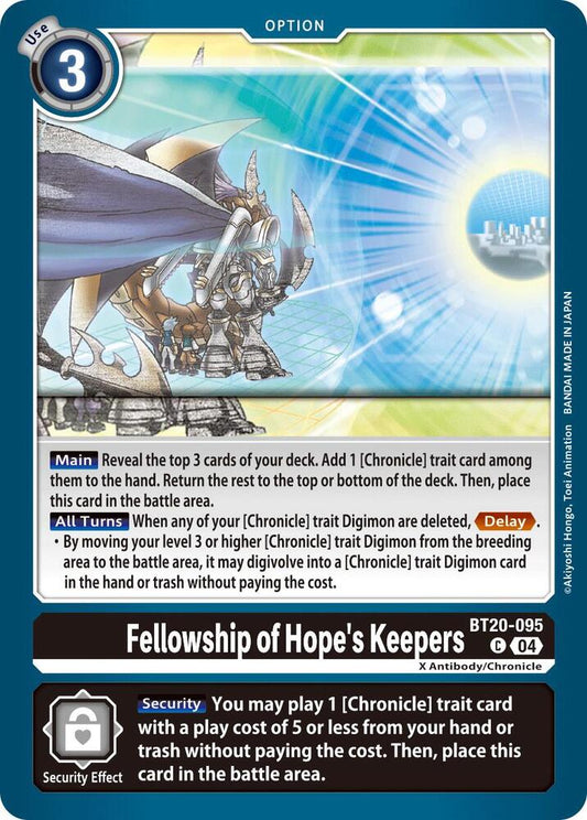 BT20-095 Fellowship of Hopes Keepers