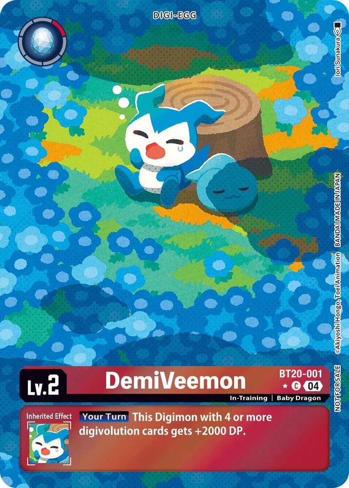 BT20-001 DemiVeemon Release Special Booster 25 Box Promotion Pack