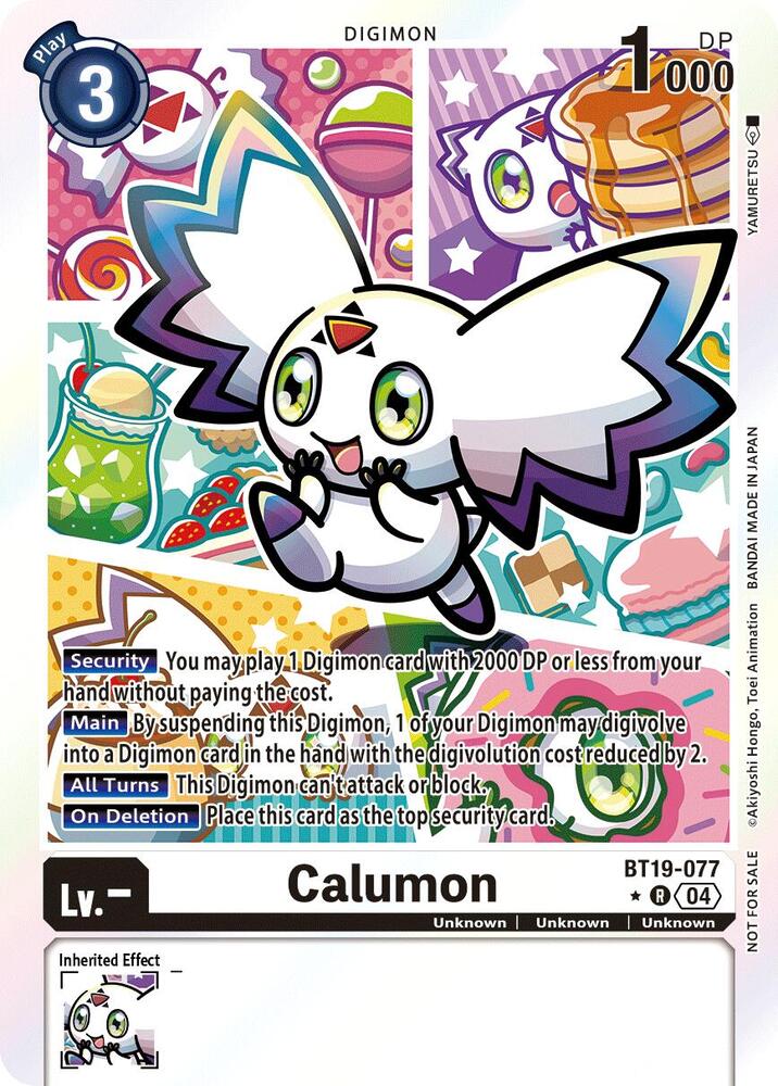 BT19-077 Calumon Release Special Booster 25 Box Promotion Pack