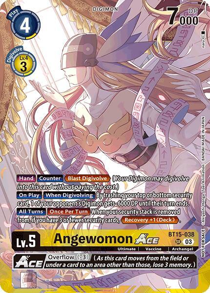 BT15-038 Angewomon ACE (Limited Card Pack) Single