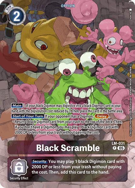 LM-031 Black Scramble (Hero of Hope Alternate Art) Single