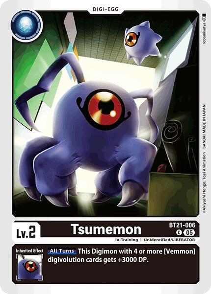 BT21-006 Tsumemon Single