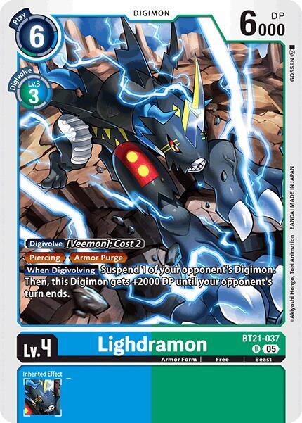 BT21-037 Lighdramon Single