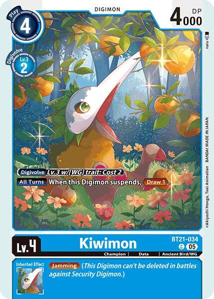 BT21-034 Kiwimon Single