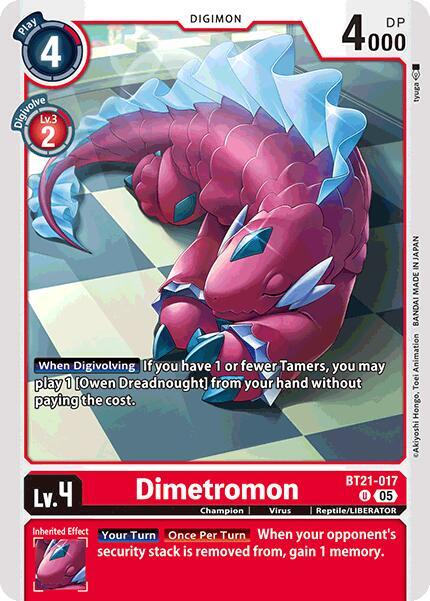 BT21-017 Dimetromon Single