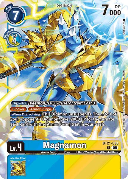 BT21-036 Magnamon Single