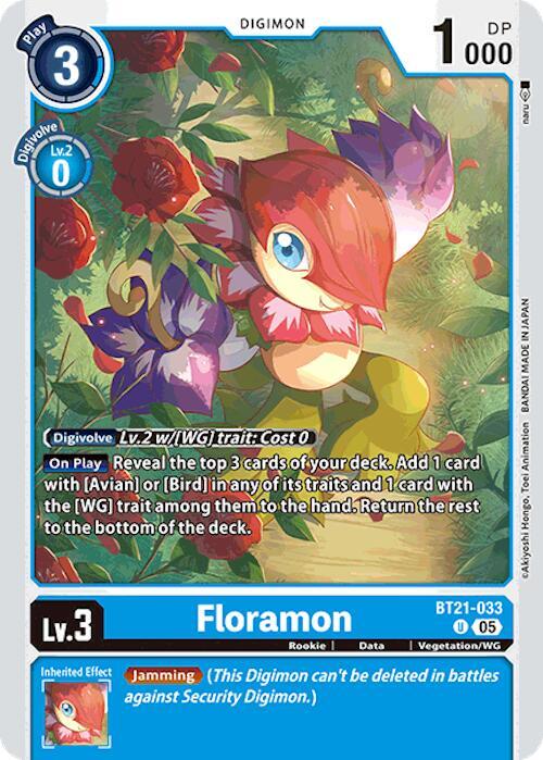 BT21-033 Floramon Single