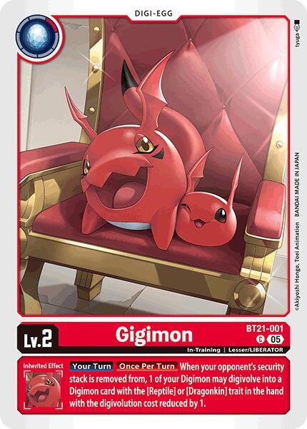 BT21-001 Gigimon Single