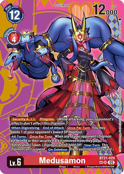 BT21-029 Medusamon (SP) Single