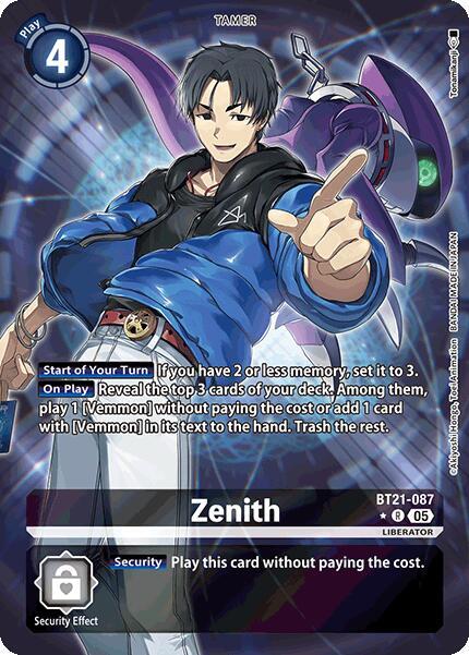 BT21-087 Zenith (Alternate Art) Single