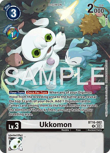 BT16-082 Ukkomon BB Single