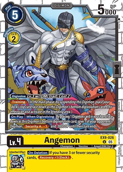 EX9-026 Angemon Single