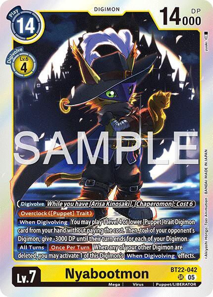 BT22-042 Nyabootmon Single