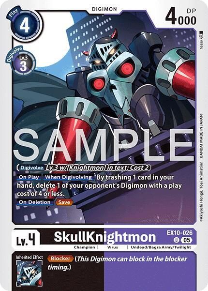 EX10-026 SkullKnightmon Single