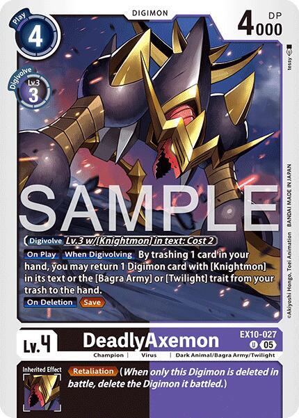EX10-027 DeadlyAxemon Single