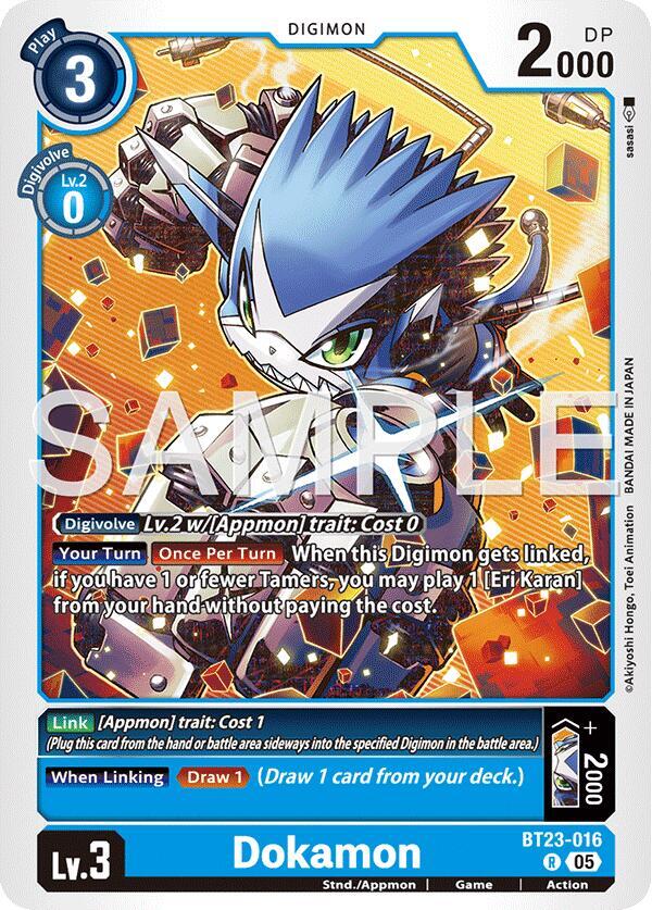 BT23-016 Dokamon Single