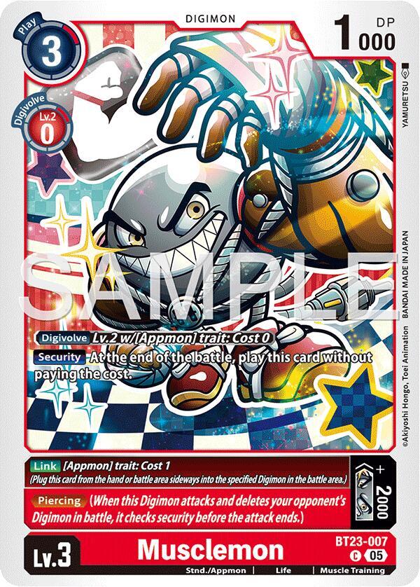 BT23-007 Musclemon Single