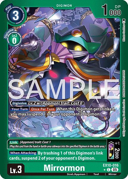 EX10-016 Mirrormon (Limited Foil) Single