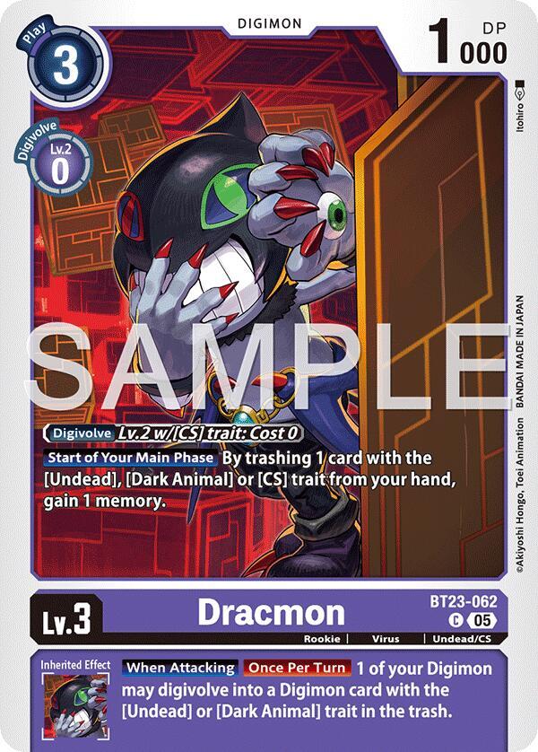 BT23-062 Dracmon Single
