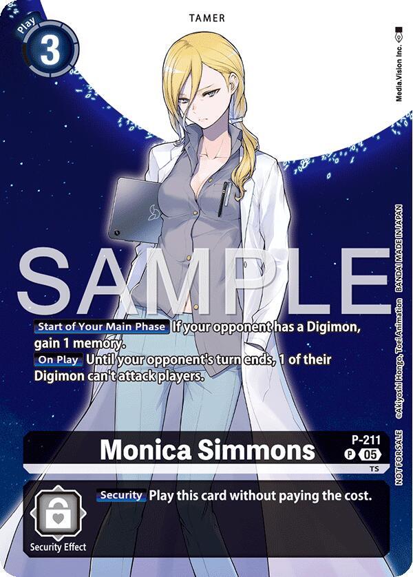 P-211 Monica Simmons Hackers Slumber Box Promotion Pack Single