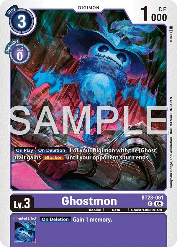 BT23-061 Ghostmon Single