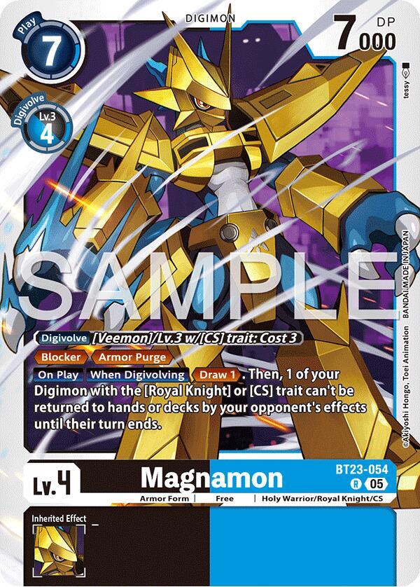 BT23-054 Magnamon Single