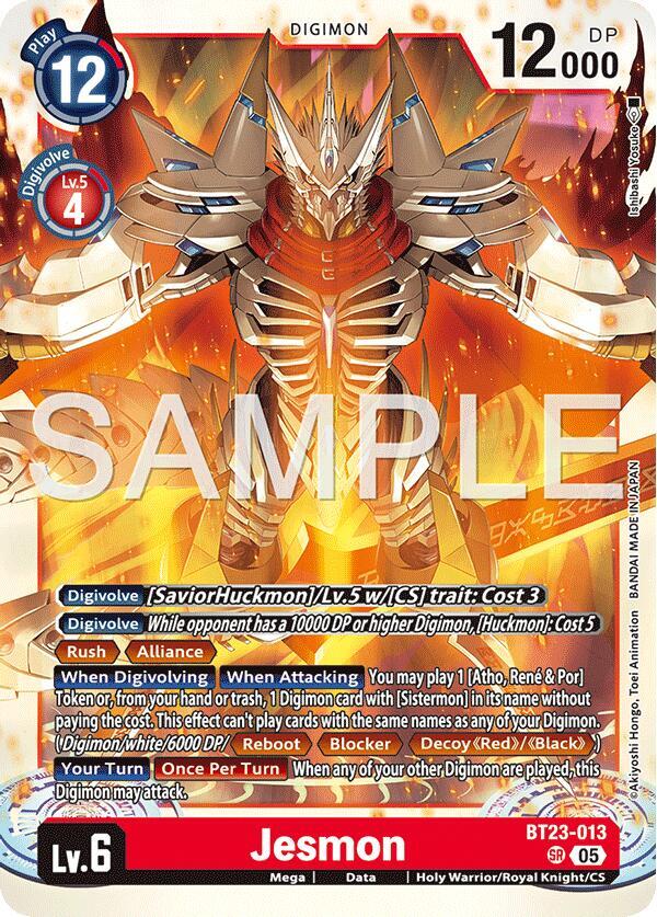 BT23-013 Jesmon Single
