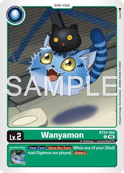 BT24-004 Wanyamon Single